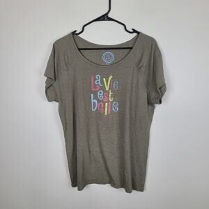 Life is Good La Vie Est Belle Graphic T-Shirt